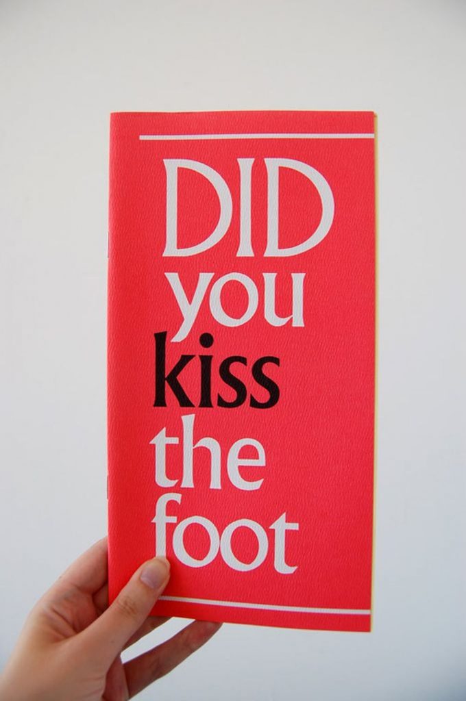 Did you kiss the foot that kicked you?